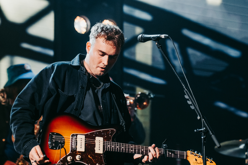 Sam Fender at the 2025 Mercury Prize