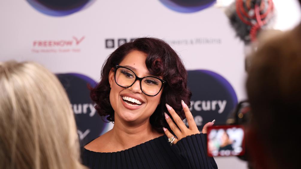 RAYE at the Shortlist for the 2023 Mercury Prize with FREENOW
