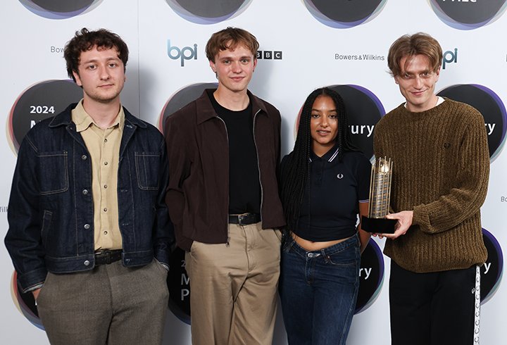 English Teacher at the 2024 Mercury Prize Albums of the Year Launch
