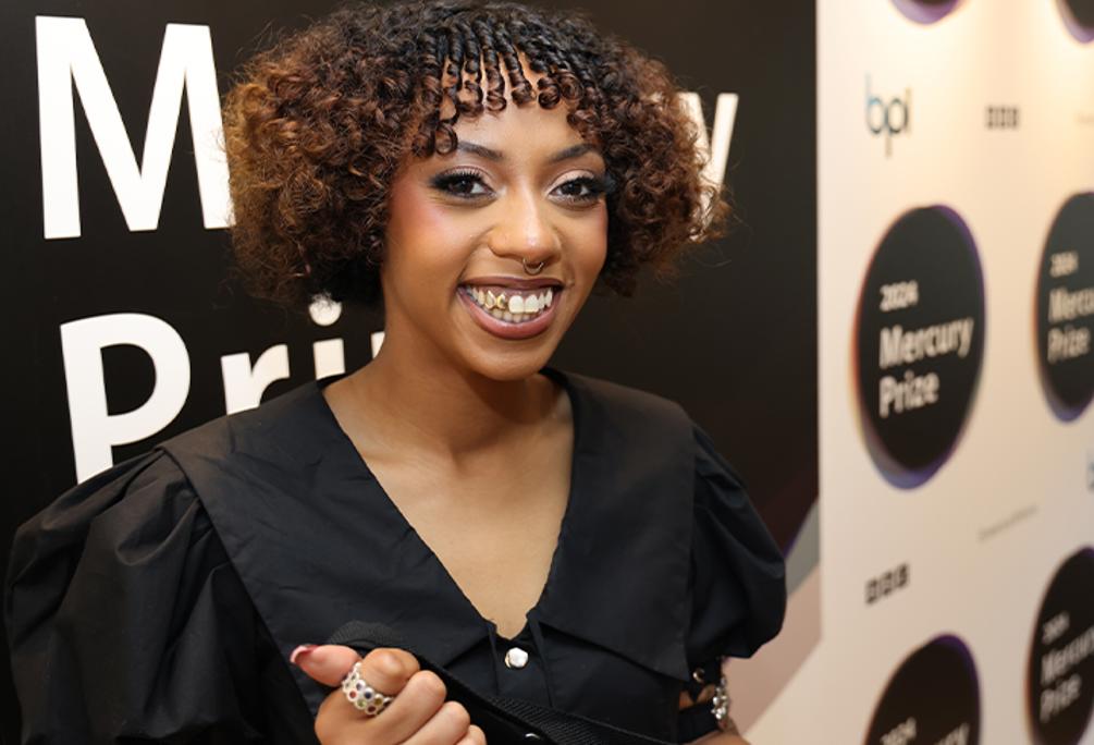 Nia Archives at the 2024 Mercury Prize Albums of the Year Launch